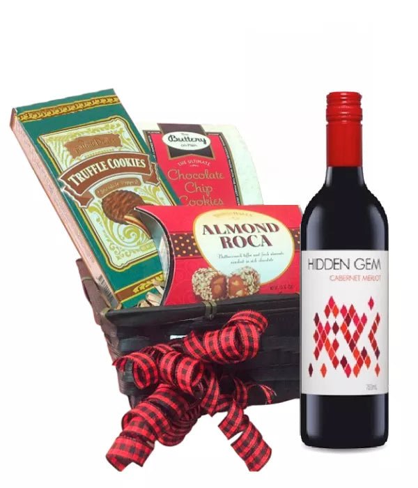 Vino & Delights Hamper - Gift Hampers - Bloomex Australia