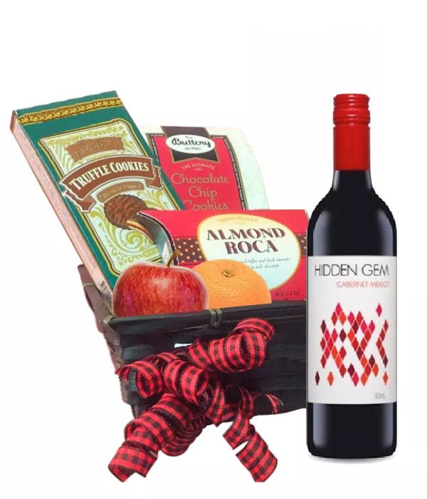 Mini Love Basket Pack - Valentines Day Gift Baskets - Bloomex Australia