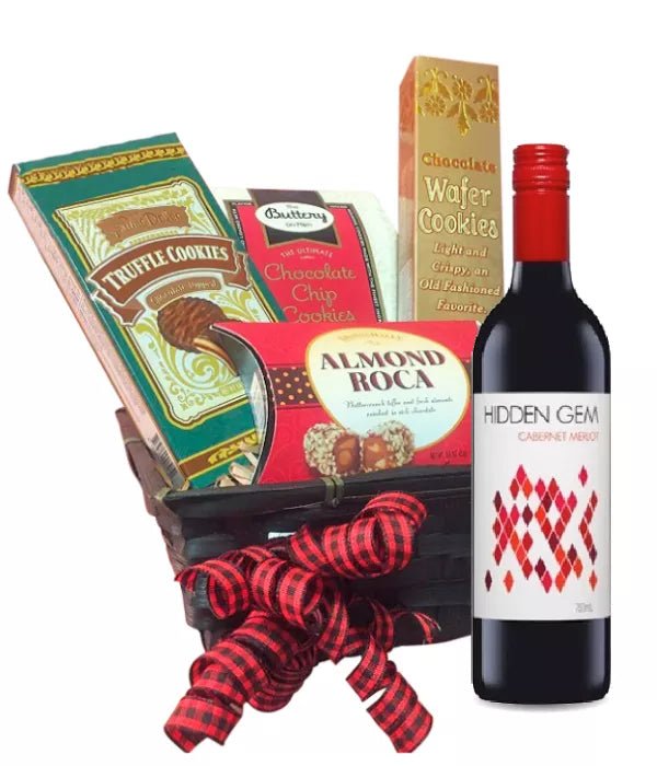 Gourmet Elegance Hamper - Wine & Champagne Gift Hampers - Bloomex Australia