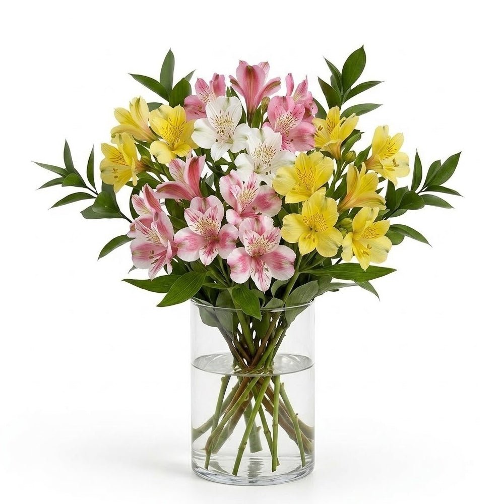 Yellow Alstromeria - Alstroemeria - Bloomex Australia