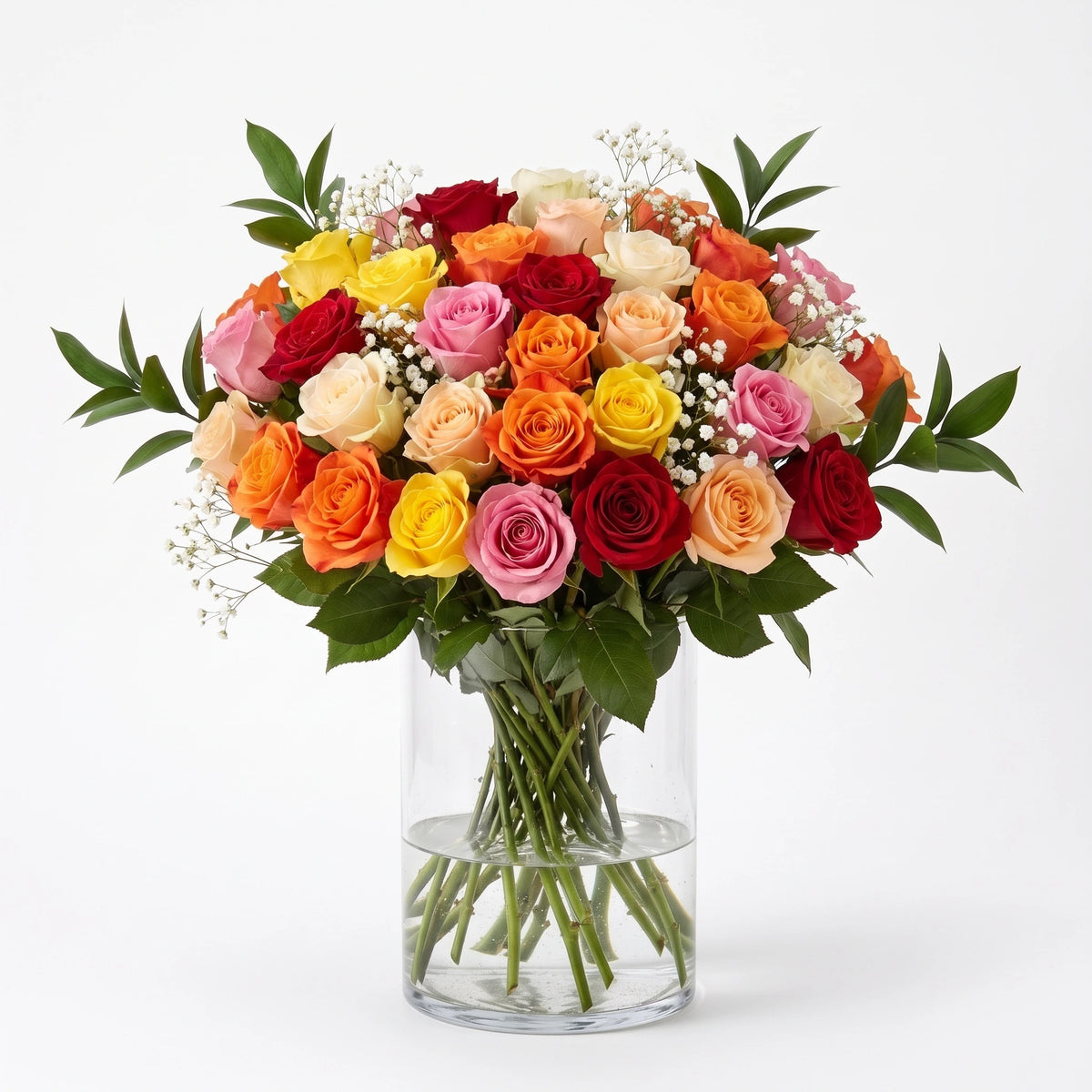 Three Dozen Assorted Roses - Roses - Bloomex Australia