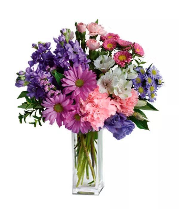 Pinky Purple - Mixed Bouquets - Bloomex Australia