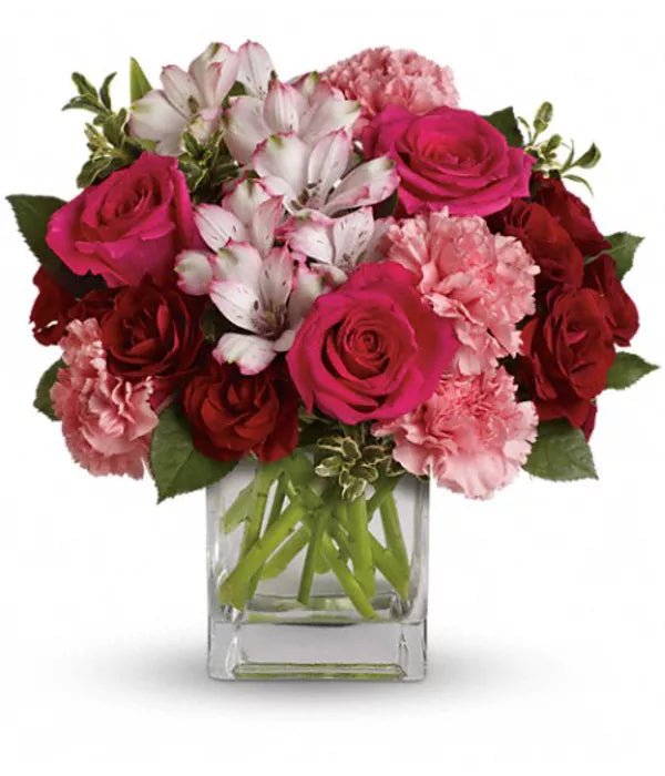 Blushing Bouquet - Mixed Bouquets - Bloomex Australia