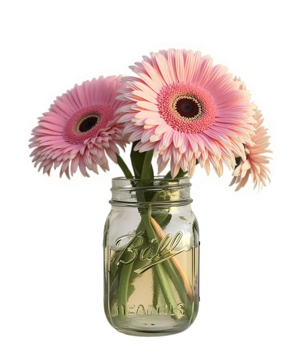 Pink Pop Gerbera Trio - Anniversary Flowers - Bloomex Australia