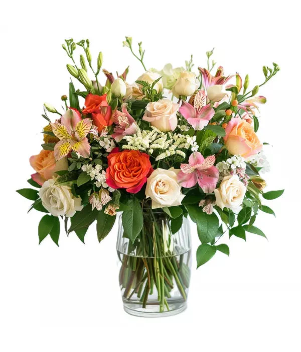 Blushing Elegance - Mother's Day Flowers & Gifts - Bloomex Australia
