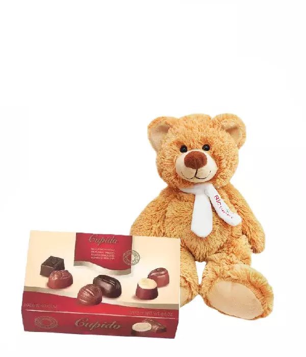 Chocolates & Teddy - Add-on Bundle - Bloomex Australia