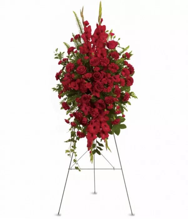 Deep in Our Hearts Spray - Sympathy & Funeral Flowers - Bloomex Australia