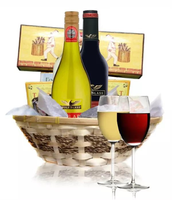 Deluxe Wine & Cheese Hamper - Housewarming Hampers - Bloomex Australia