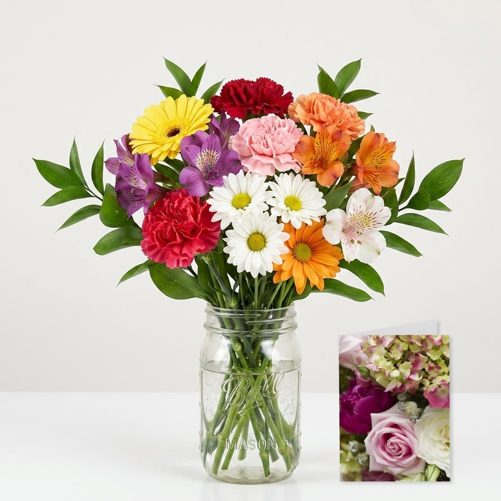 Designer Collection Mason Jar III - The Mason Jar Collection - Bloomex Australia