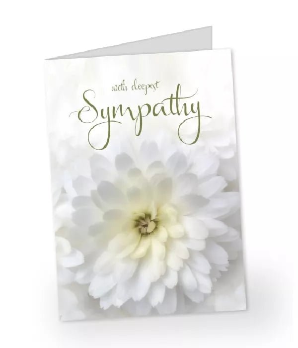 Full Size Sympathy Card - Sympathy Extra Touches - Bloomex Australia
