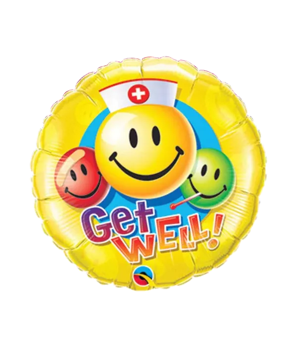 Get Well Soon Balloon - Balloon - Bloomex Australia