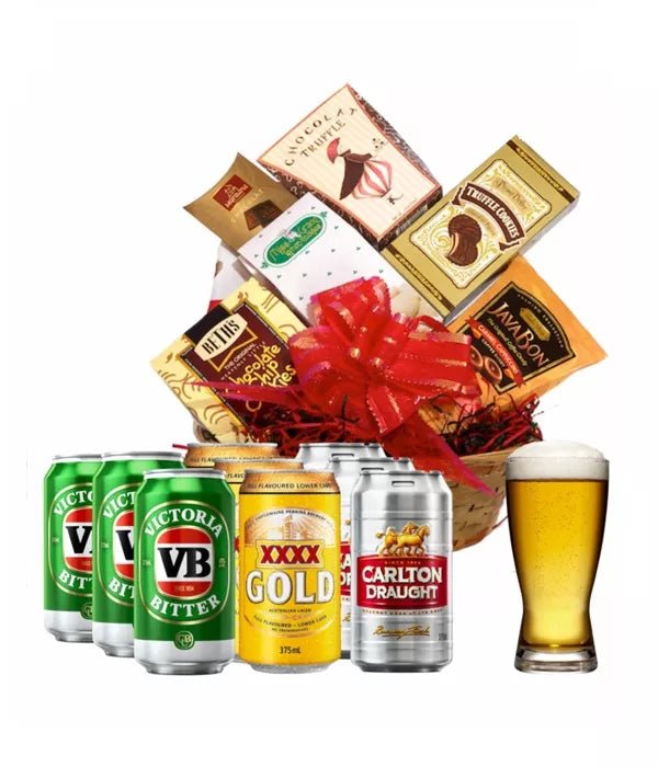 Guys Night Out - Beer Hampers - Bloomex Australia