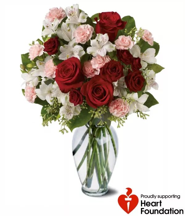 Hearts Delight - Mixed Bouquets - Bloomex Australia