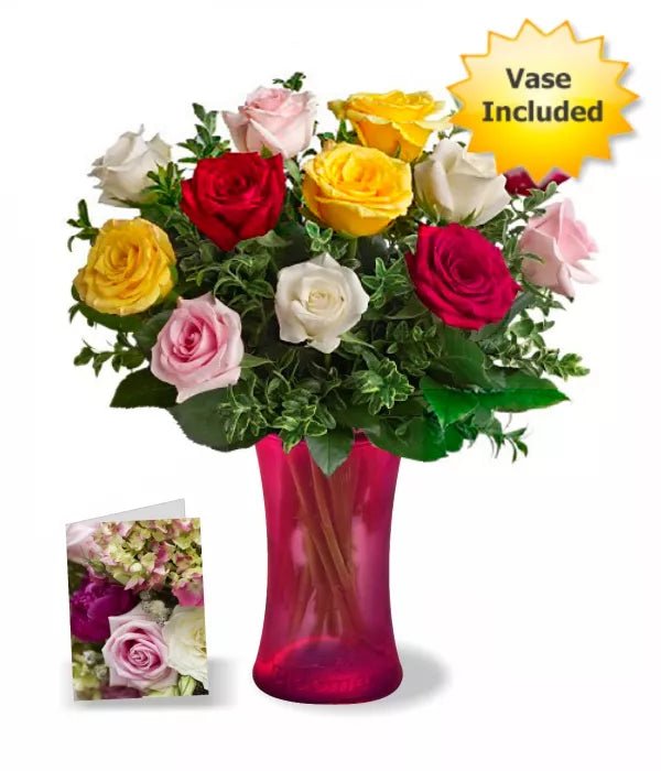 Assorted Roses III - Mother's Day Flowers & Gifts - Bloomex Australia