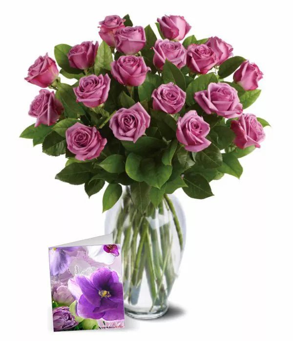 Mothers Day Lavender Roses VII - Mothers Day Lavender Roses - Bloomex Australia