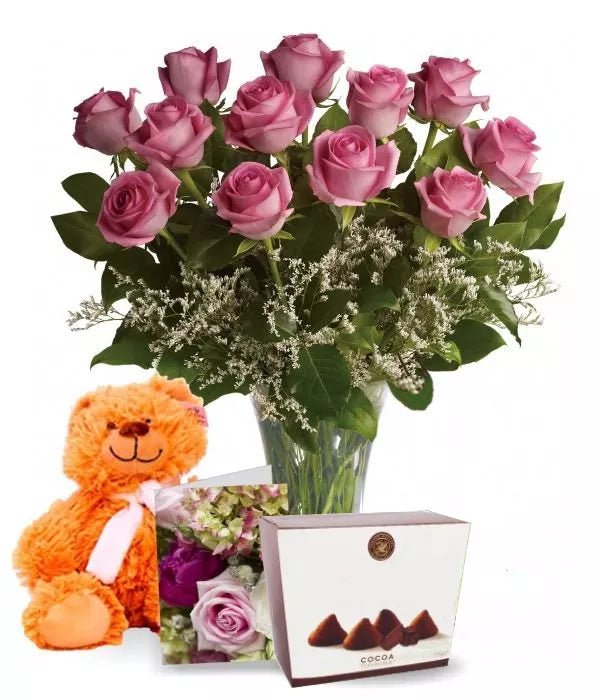 One Dozen Mothers Day Roses III - Mother's Day Flowers & Gifts - Bloomex Australia