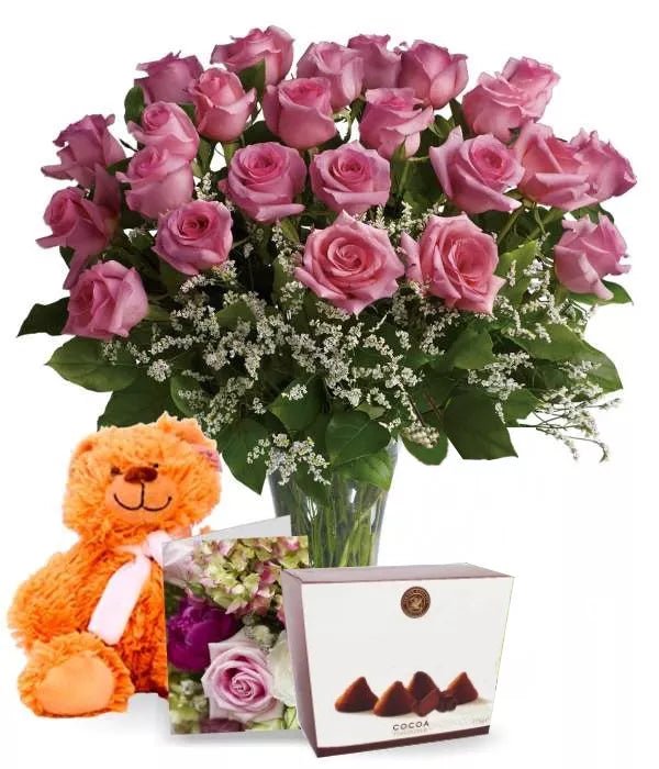 Two Dozen Mothers Day Roses III - Mother's Day Flowers & Gifts - Bloomex Australia