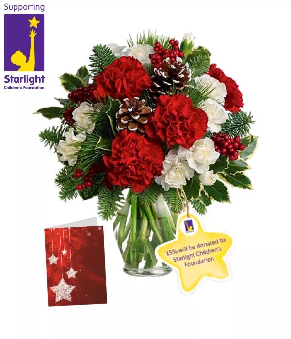Starlight Holiday Wishes - Starlight Christmas Collection - Bloomex Australia