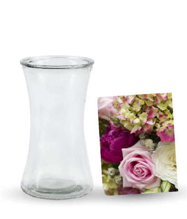 Vase & Card - Add-on Bundle - Bloomex Australia
