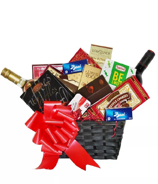 Wine & Gourmet Gift Basket - Wine & Champagne Gift Hampers - Bloomex Australia