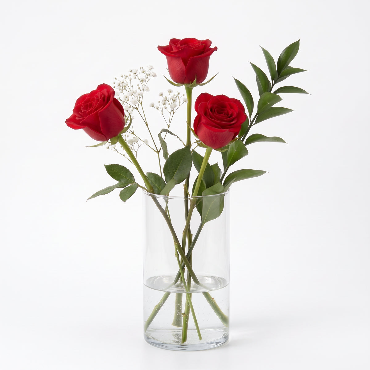 Red Rose Trio - Roses - Bloomex Australia