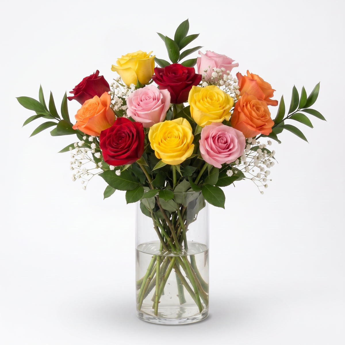 Dozen Assorted Roses