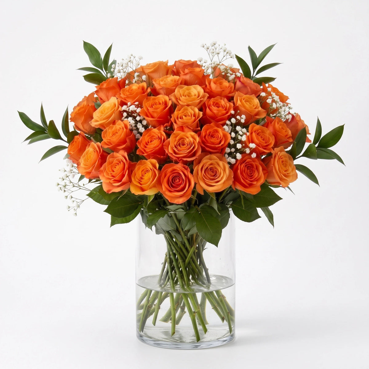 36 Premium Orange Roses - Anniversary Flowers - Bloomex Australia