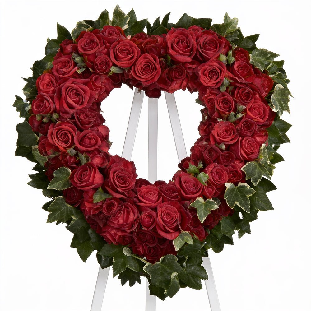 Blessed Heart - Sympathy & Funeral Flowers - Bloomex Australia