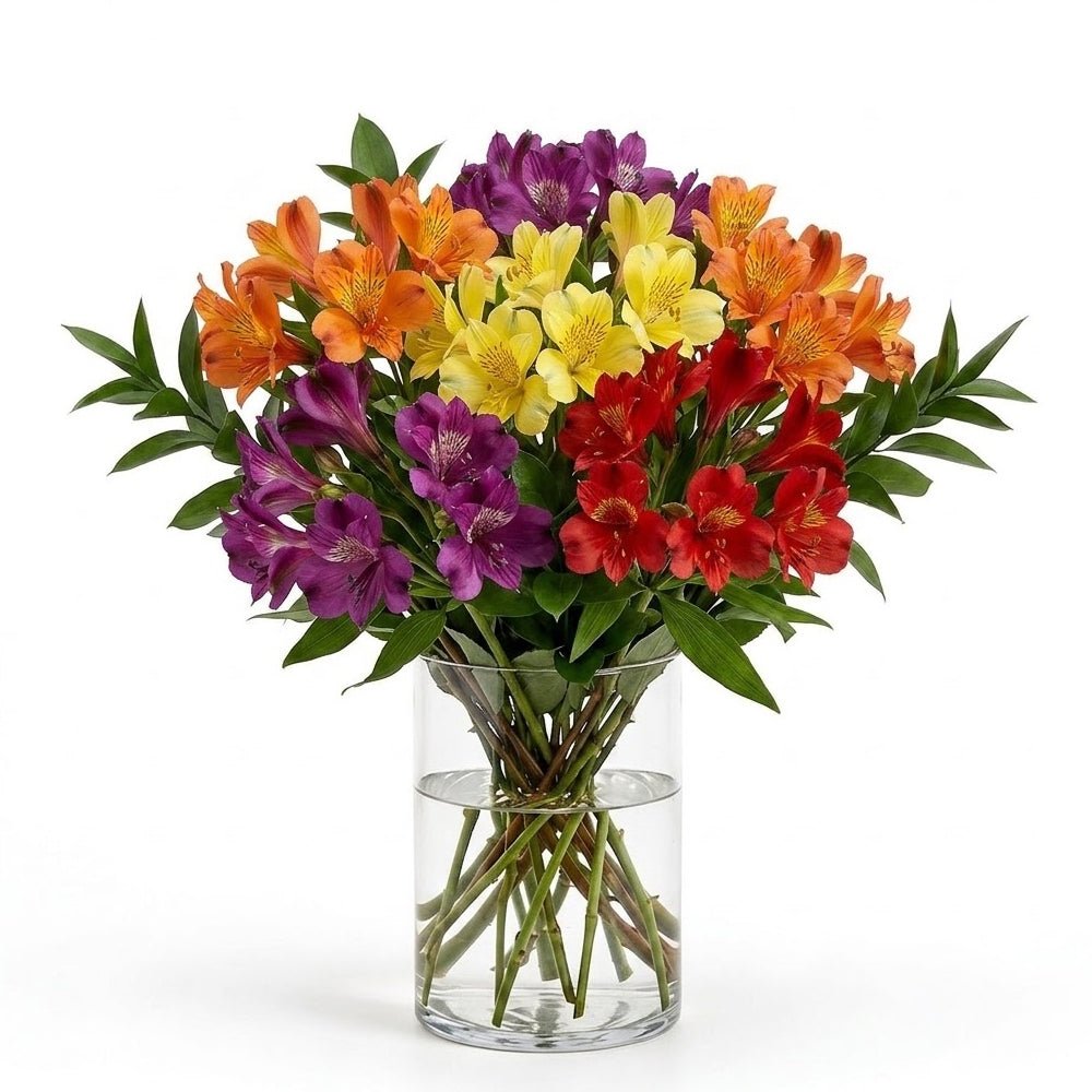 Autumn Alstromeria Bouquet - Housewarming Flowers - Bloomex Australia
