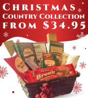 Country Christmas Gift Basket Collection