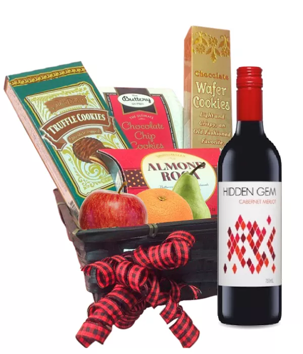 Gourmet, Fruit & Wine Hamper