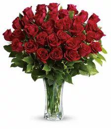 Three Dozen Premium Red Roses