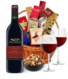 name: Elegant Wine Basket