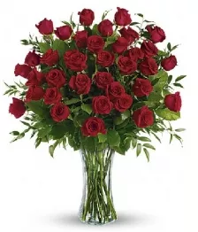 name: Three Dozen Long Stem Red Roses