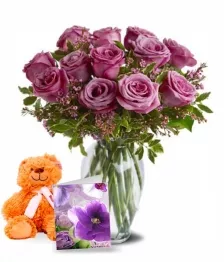 name: Mothers Day Lavender Roses IV