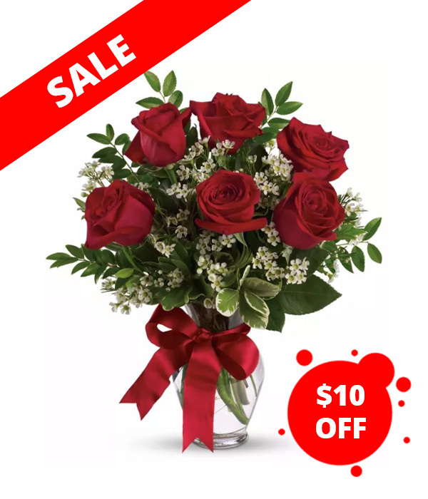 name: Half Dozen Long Stemmed Red Roses